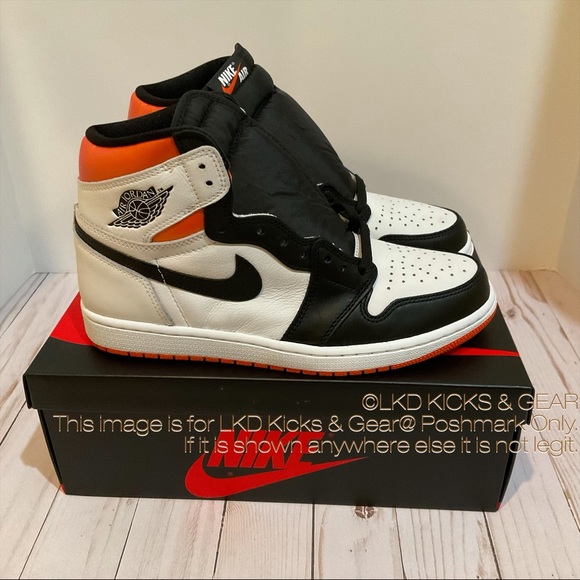 Jordan 1 Retro High Electro Orange - Picture 2 of 7